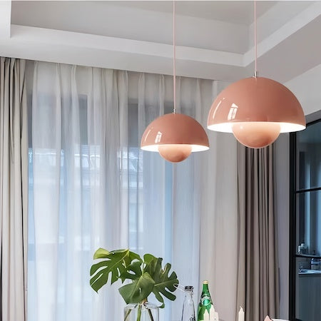 nordic pink pendant light - orangme.com