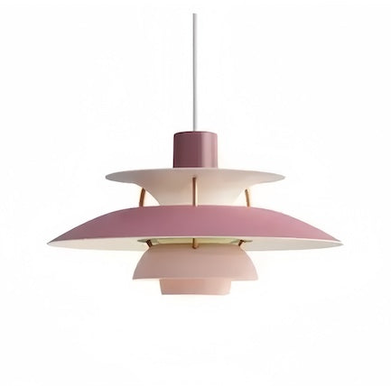 pendant light hues of pink