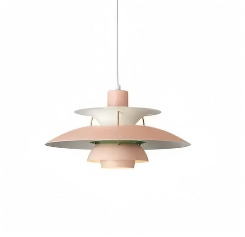 pink pendant light