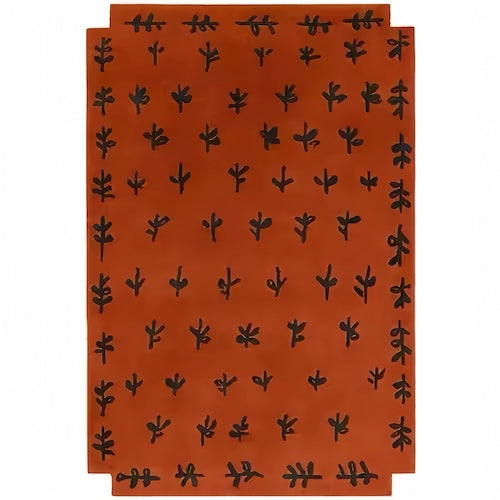 red rug for living room - orangme.com