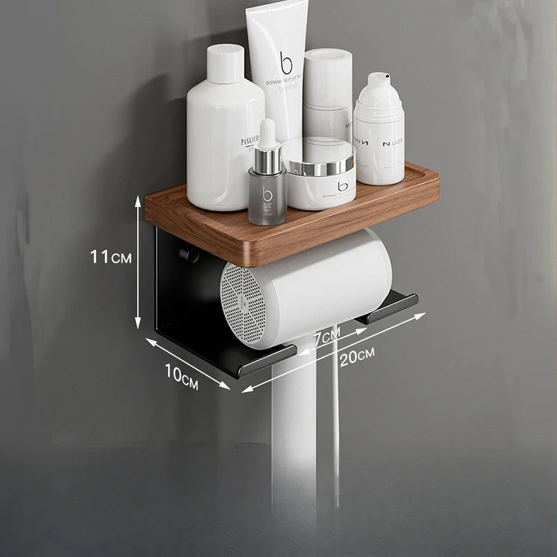 sleek hairdryer tool holder - orangme.com