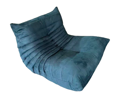 togo sofa in blue