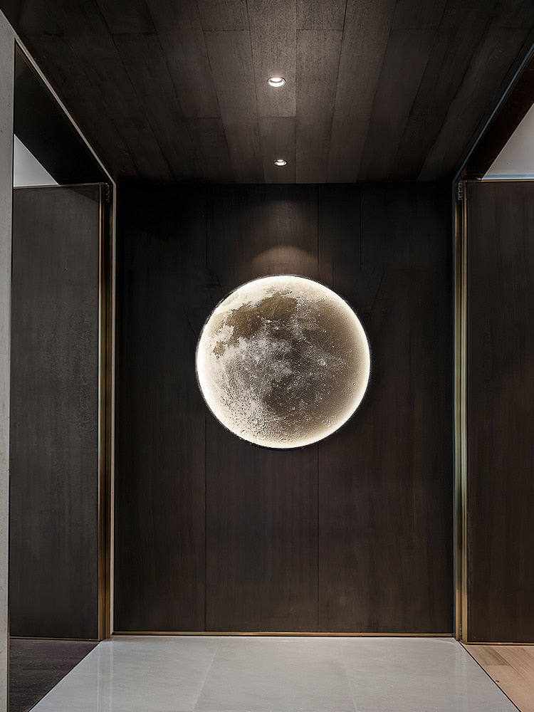 Modern Moon Wall Light | Luxurious Lighting - orangme.com