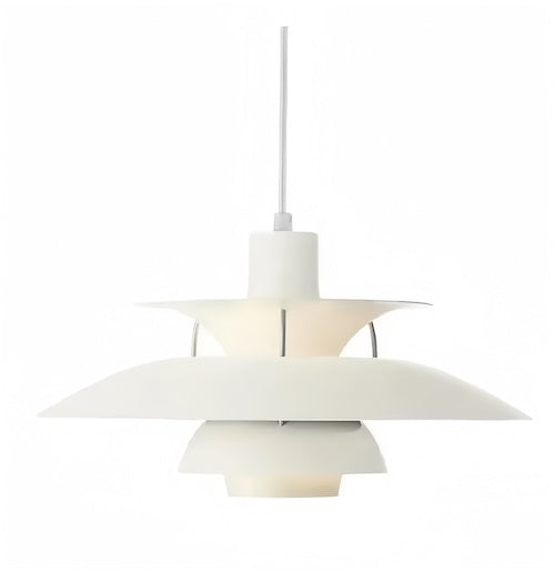 white pendant light