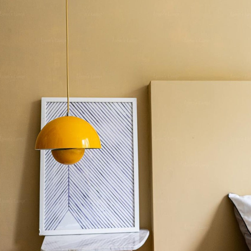 yellow Danish Pendant Light