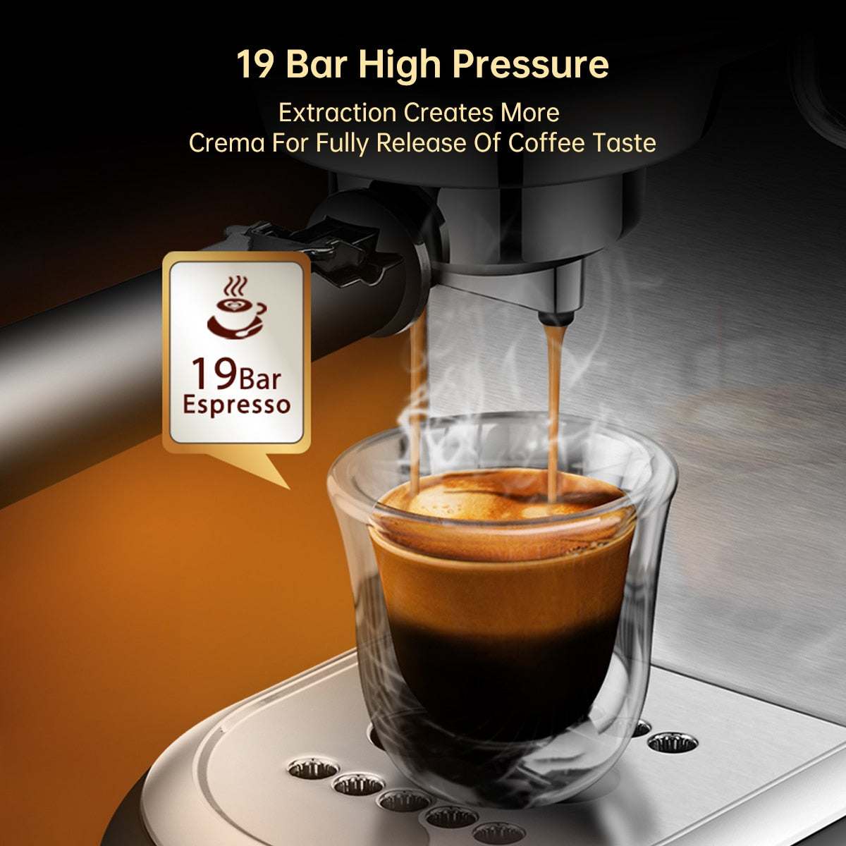 Semi Automatic Espresso Machine, orangme.com