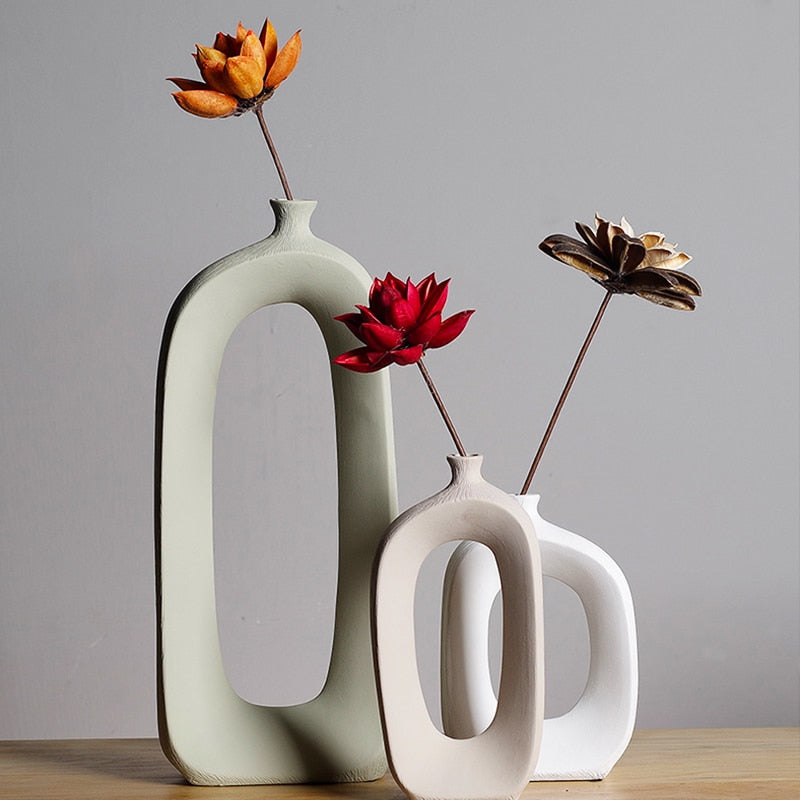 Tall Ceramic Vase UK - orangme.com