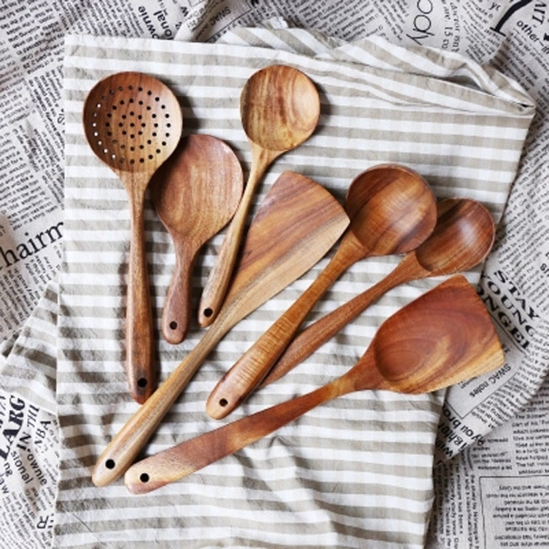 Handmade Wooden Spoons for Cooking.