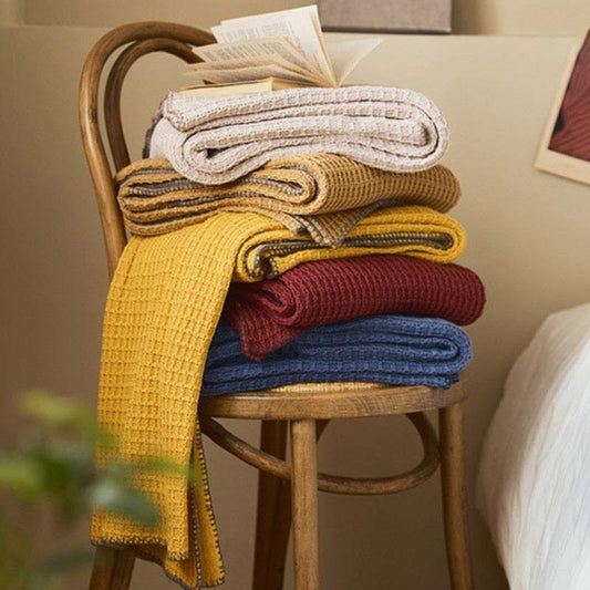 Cotton Waffle Blanket | Endless Warmth at HomeOrangme