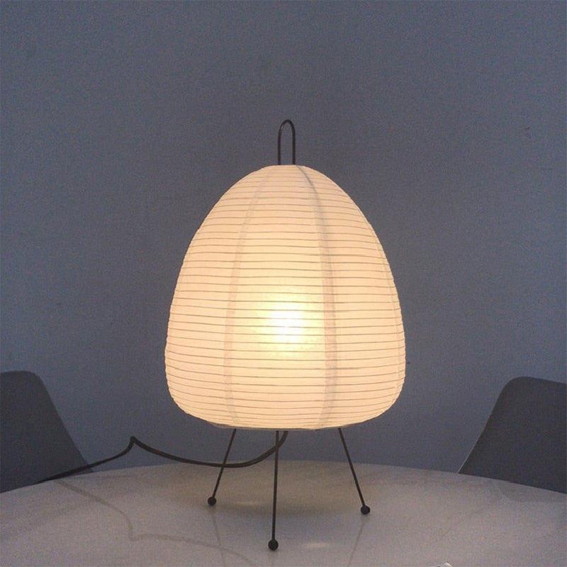 Japanese Paper Lantern Table Lamp | Traditional Design